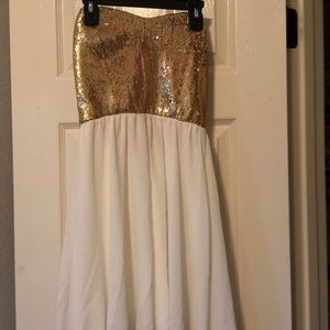 Strapless Short Dress